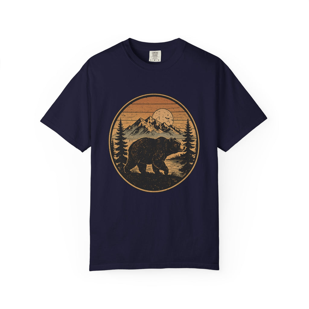 Rustic Bear – Cabin Life Mountain T-Shirt | Explorer Edition