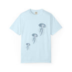 Watercolor Jellyfish T-Shirt, Ocean Lover Gift, Coastal Aesthetic Shirt, Sea Life Tee, Marine Biology Gift, Beach Vacation Shirt