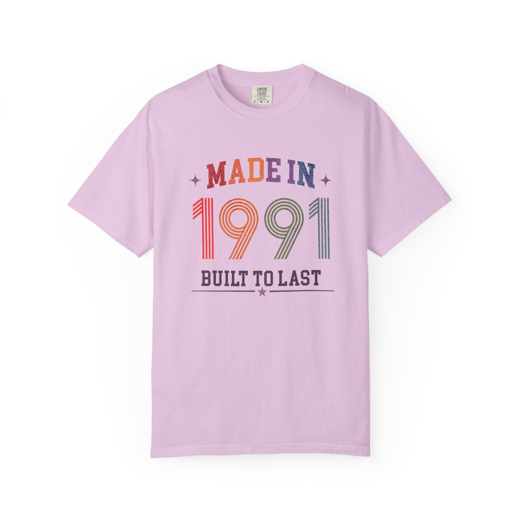 Made in 1991 T-Shirt – 35th Birthday Gift