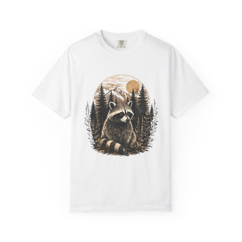 Woodland Raccoon – Forest T-Shirt | Explorer Edition