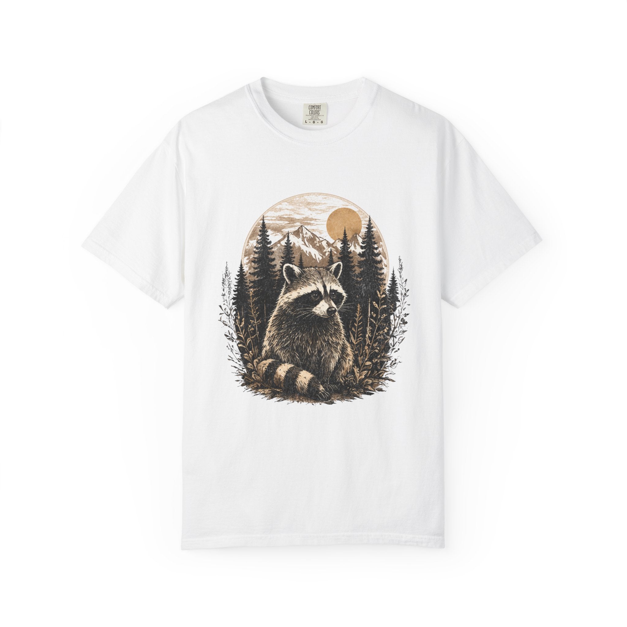 Woodland Raccoon – Forest T-Shirt | Explorer Edition