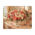 A Little Thank You – Floral Thank You Art Puzzle