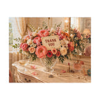 A Little Thank You – Floral Thank You Art Puzzle
