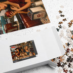 Girls Just Wanna Have Brunch – Retro Pin-Up Jigsaw Puzzle