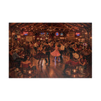 Darling, Save Me a Dance – Vintage Western Dance Hall Art Puzzle