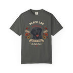 Black Labrador Dog Mom T-Shirt | Fueled by Coffee & Lab Love