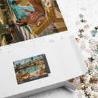 Check In, Dress Down – Palm Springs Poolside Jigsaw Puzzle