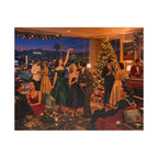 Just One Christmas Drink – Vintage Holiday Cocktail Party Art Puzzle