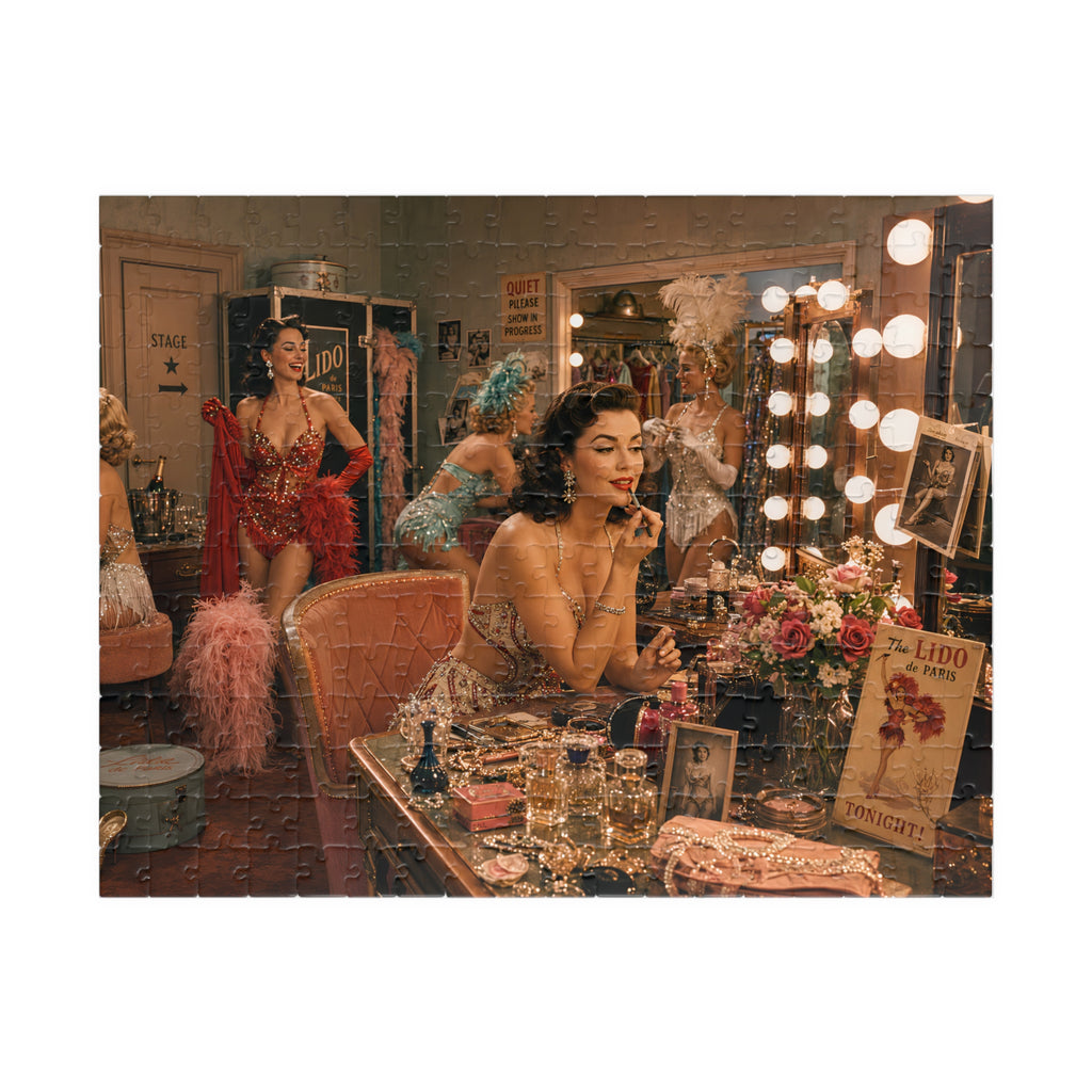 The Show Starts Here – Vintage Backstage Jigsaw Puzzle