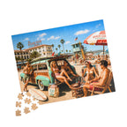 Out of Office, Possibly Forever – Retro California Beach Art Puzzle