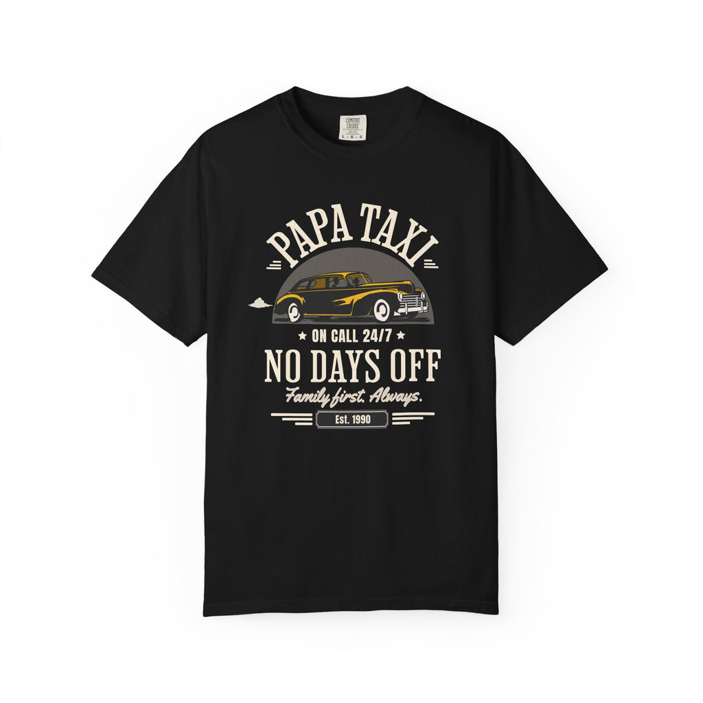 Papa Taxi Since 1990 T-Shirt – Father's Day Gift for Dad