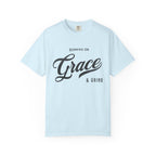 Fueled by Grace & Grind – Faith & Motivation T-Shirt | Explorer Edition