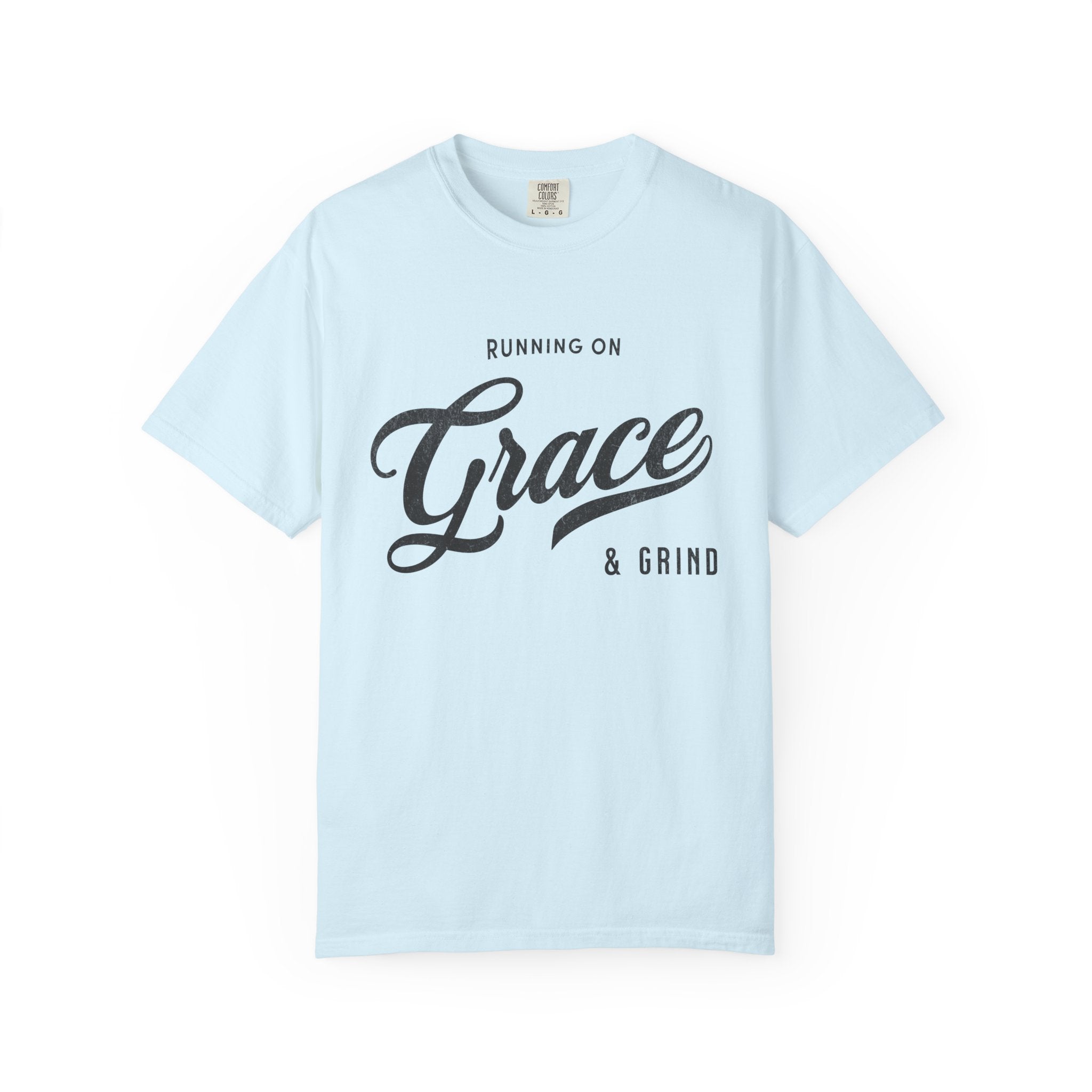 Fueled by Grace & Grind – Faith & Motivation T-Shirt | Explorer Edition