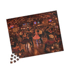 Darling, Save Me a Dance – Vintage Western Dance Hall Art Puzzle