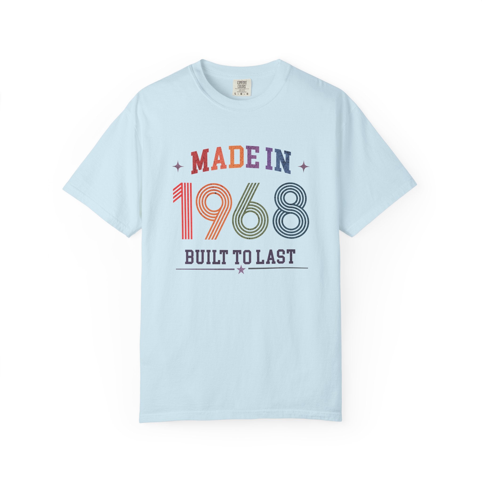 Made in 1968 T-Shirt – 58th Birthday Gift