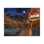 Meet Me Under the Christmas Lights – Retro Hollywood Christmas Art Puzzle