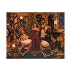 All I Want for Christmas Is Trouble – Vintage Christmas Party Art Puzzle