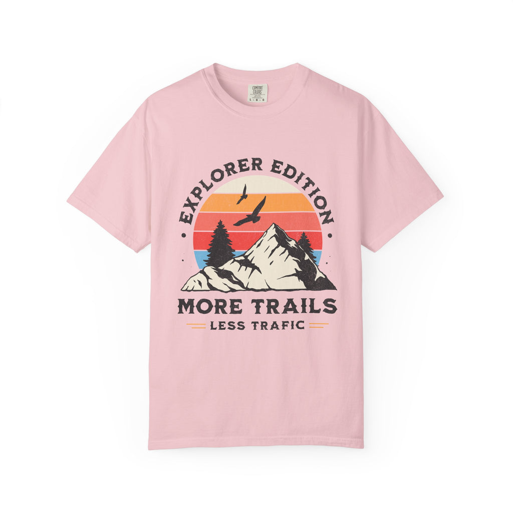 More Trails Less Traffic – Hiking T-Shirt | Outdoors Edition