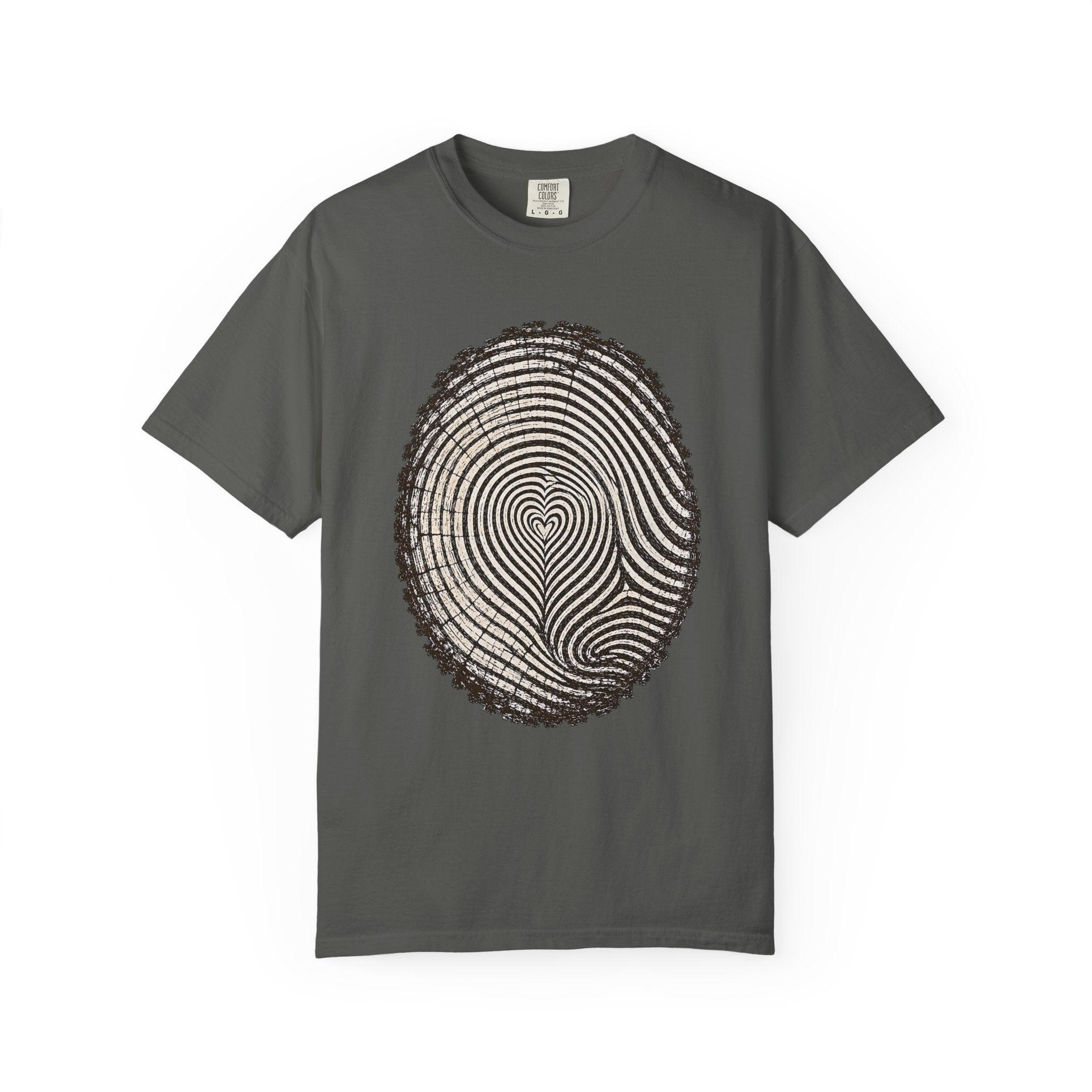 Love the Forest – Tree Ring Heart T-Shirt | Explorer Edition