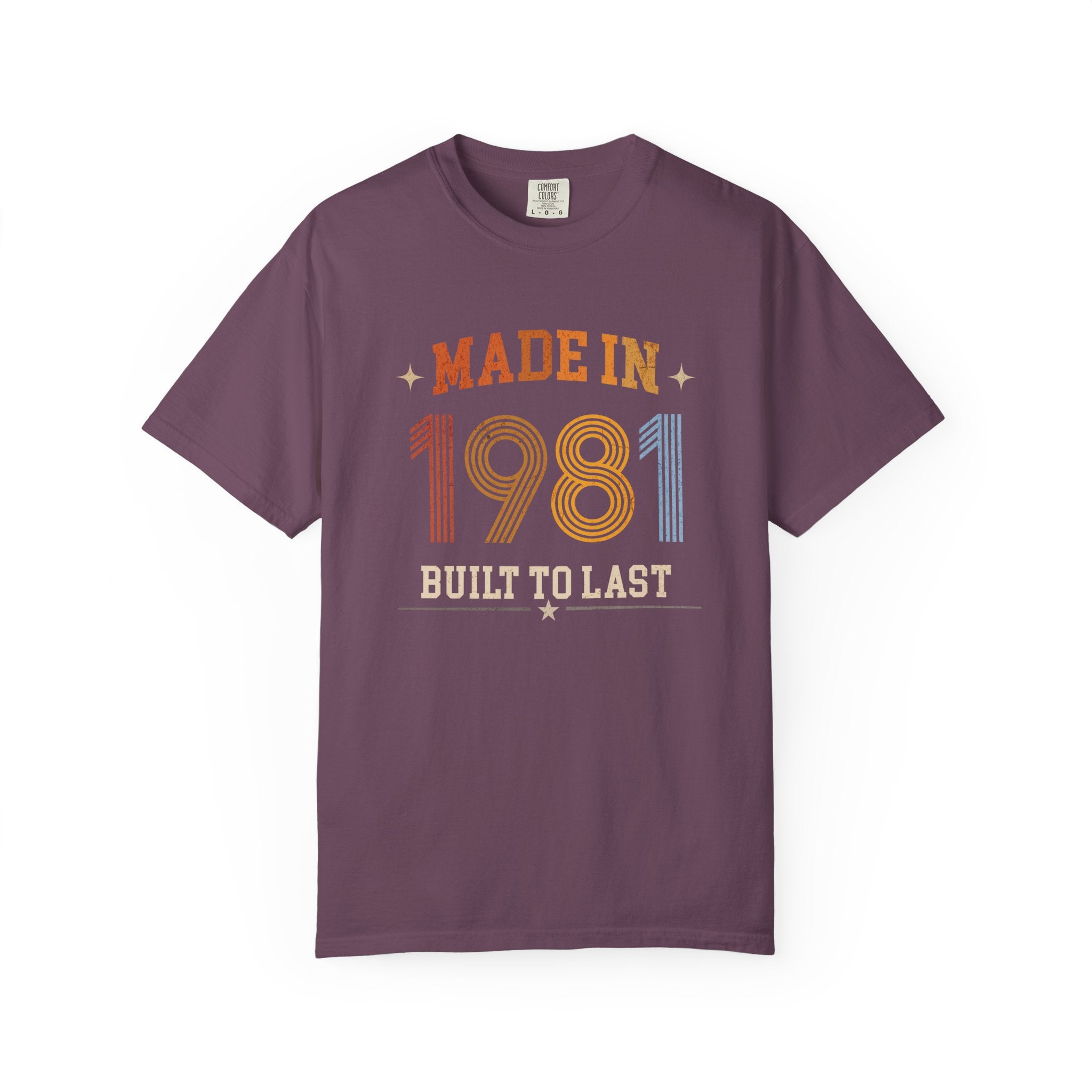 Made in 1981 T-Shirt – 45th Birthday Gift