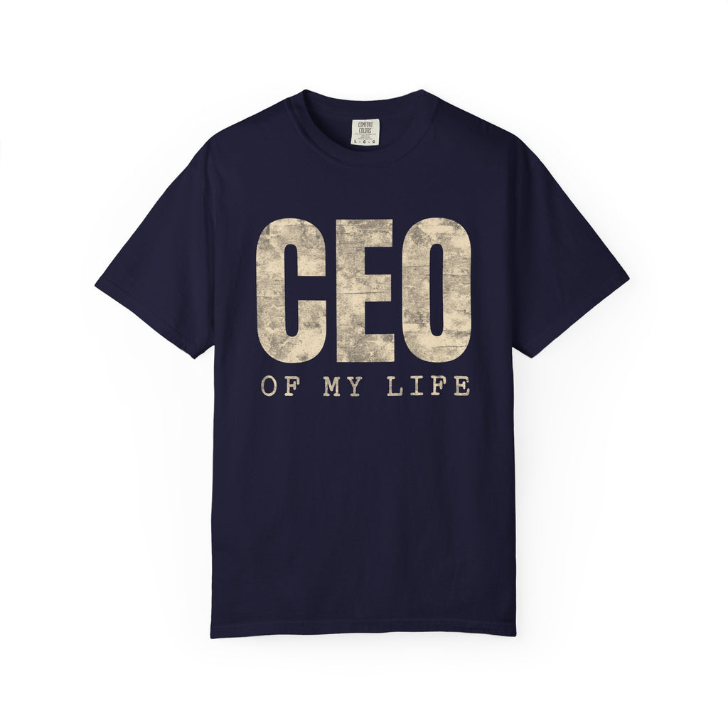 CEO of My Life – Minimalist Entrepreneur T-Shirt | Explorer Edition