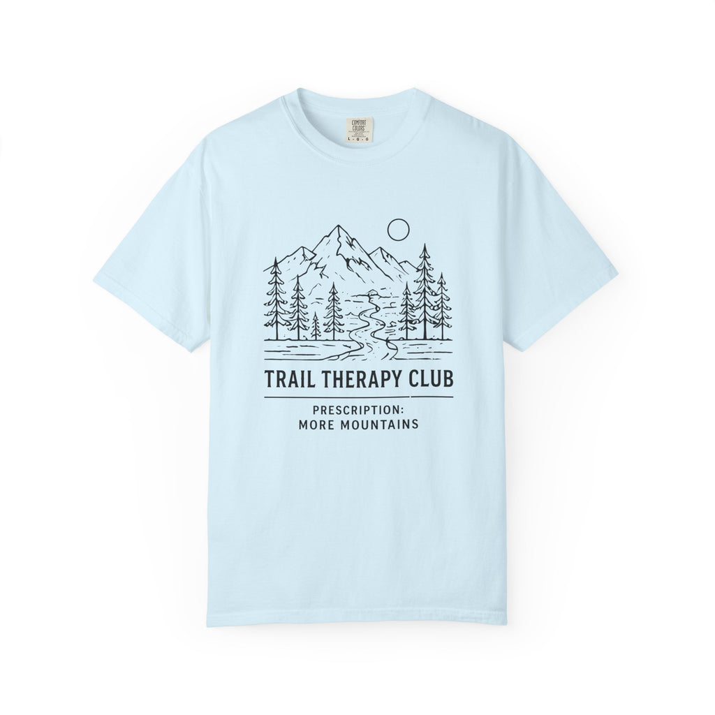 Trail Therapy Club – Minimal Mountain T-Shirt | Outdoors Edition