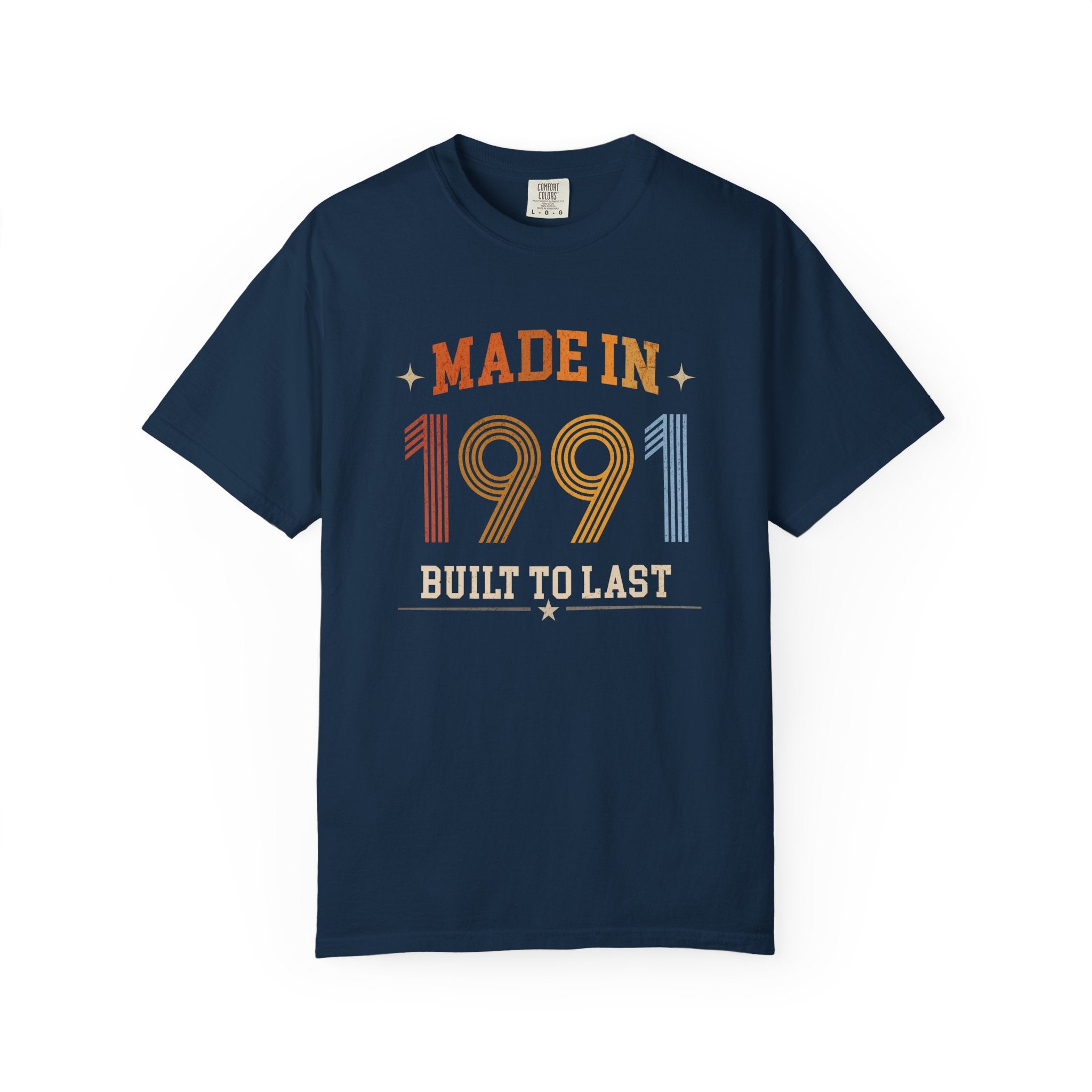 Made in 1991 T-Shirt – 35th Birthday Gift