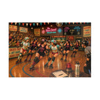 Play Nice? Absolutely Not. – Vintage Roller Derby Art Puzzle