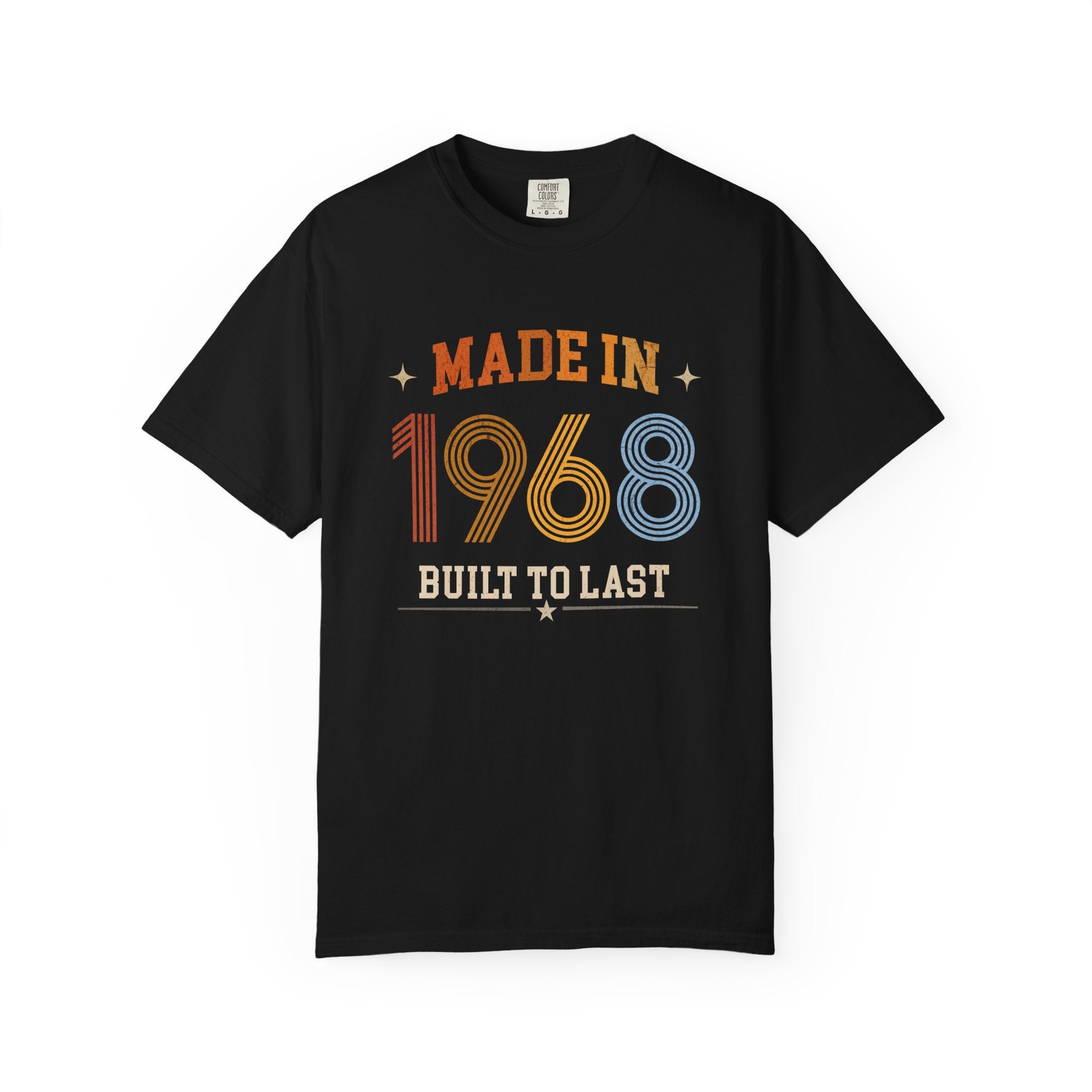 Made in 1968 T-Shirt – 58th Birthday Gift