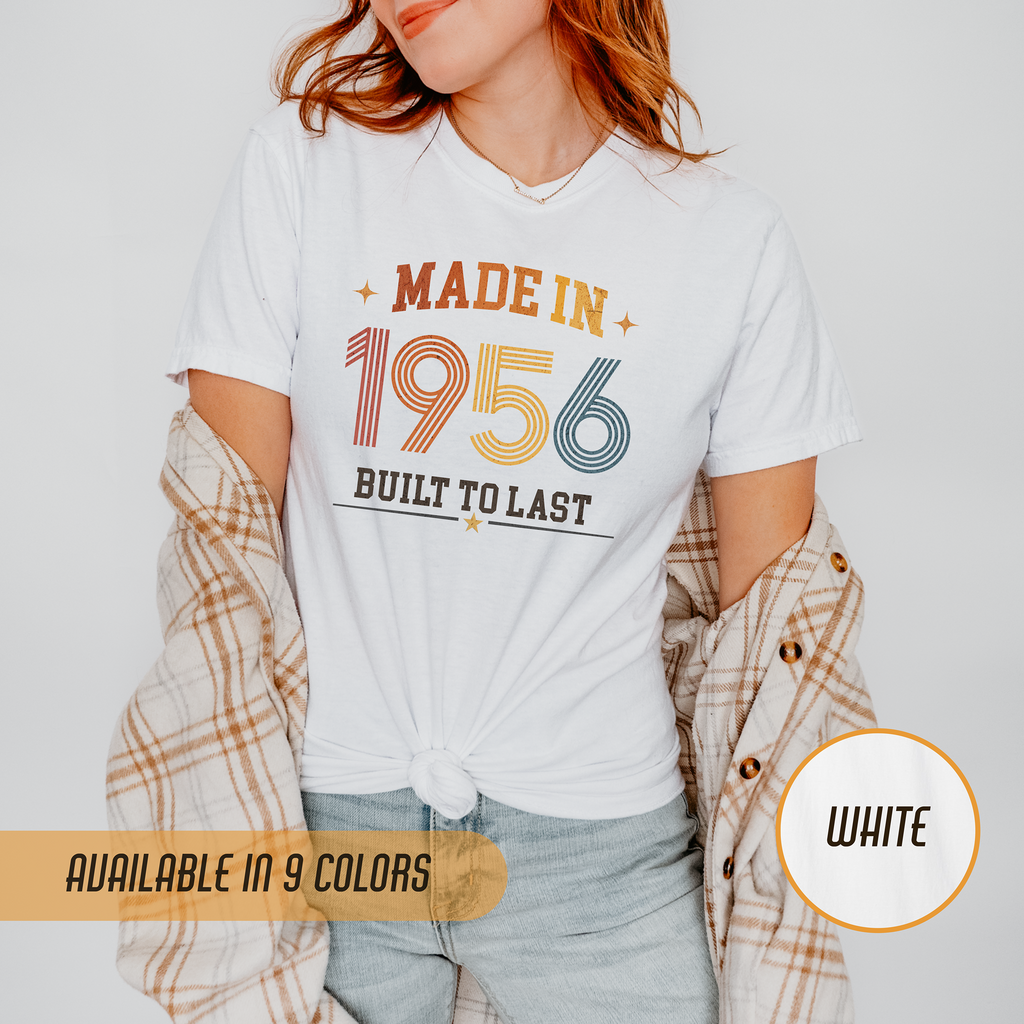 Made in 1956 T-Shirt – 70th Birthday Gift