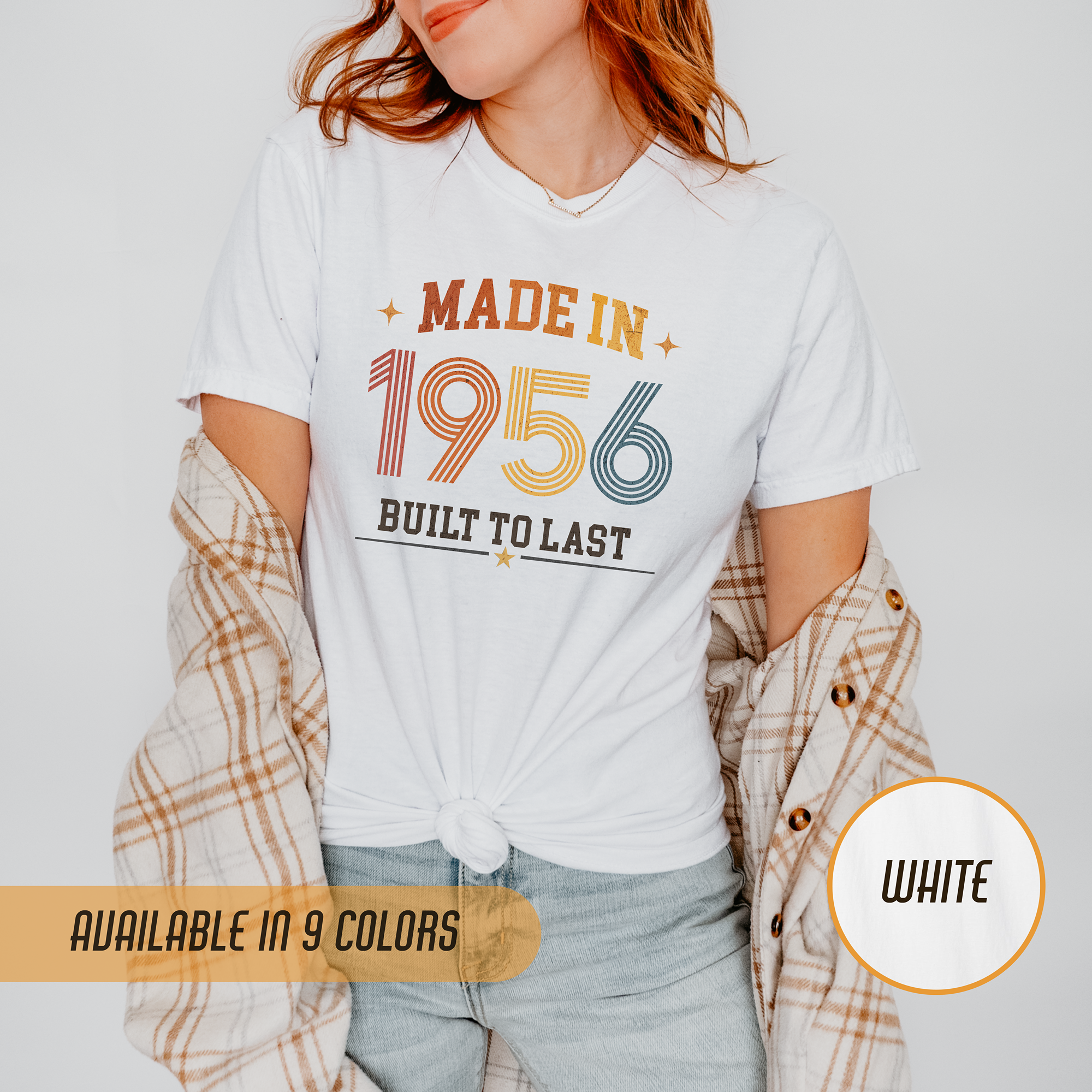 Made in 1956 T-Shirt – 70th Birthday Gift