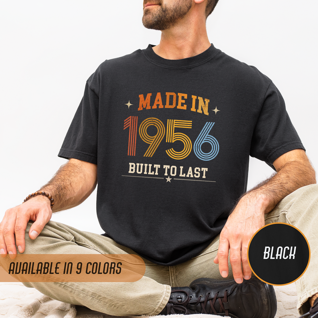 Made in 1956 T-Shirt – 70th Birthday Gift