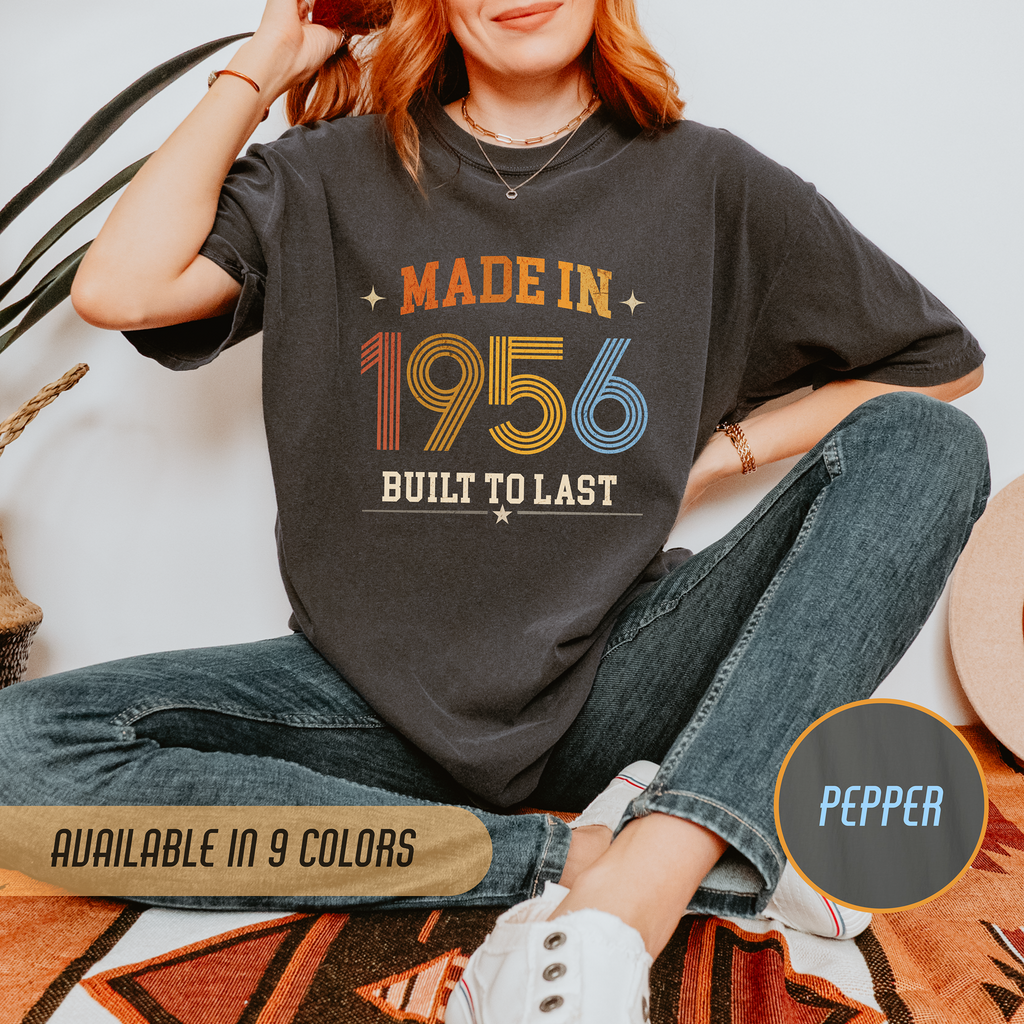 Made in 1956 T-Shirt – 70th Birthday Gift
