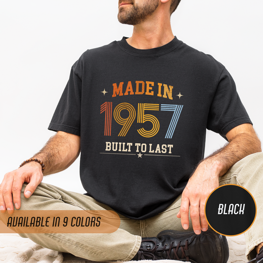 Made in 1957 T-Shirt – 69th Birthday Gift
