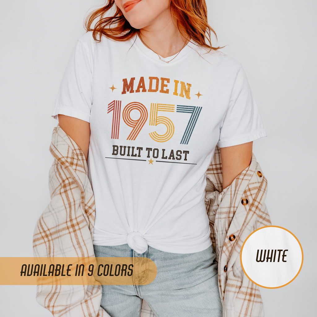 Made in 1957 T-Shirt – 69th Birthday Gift