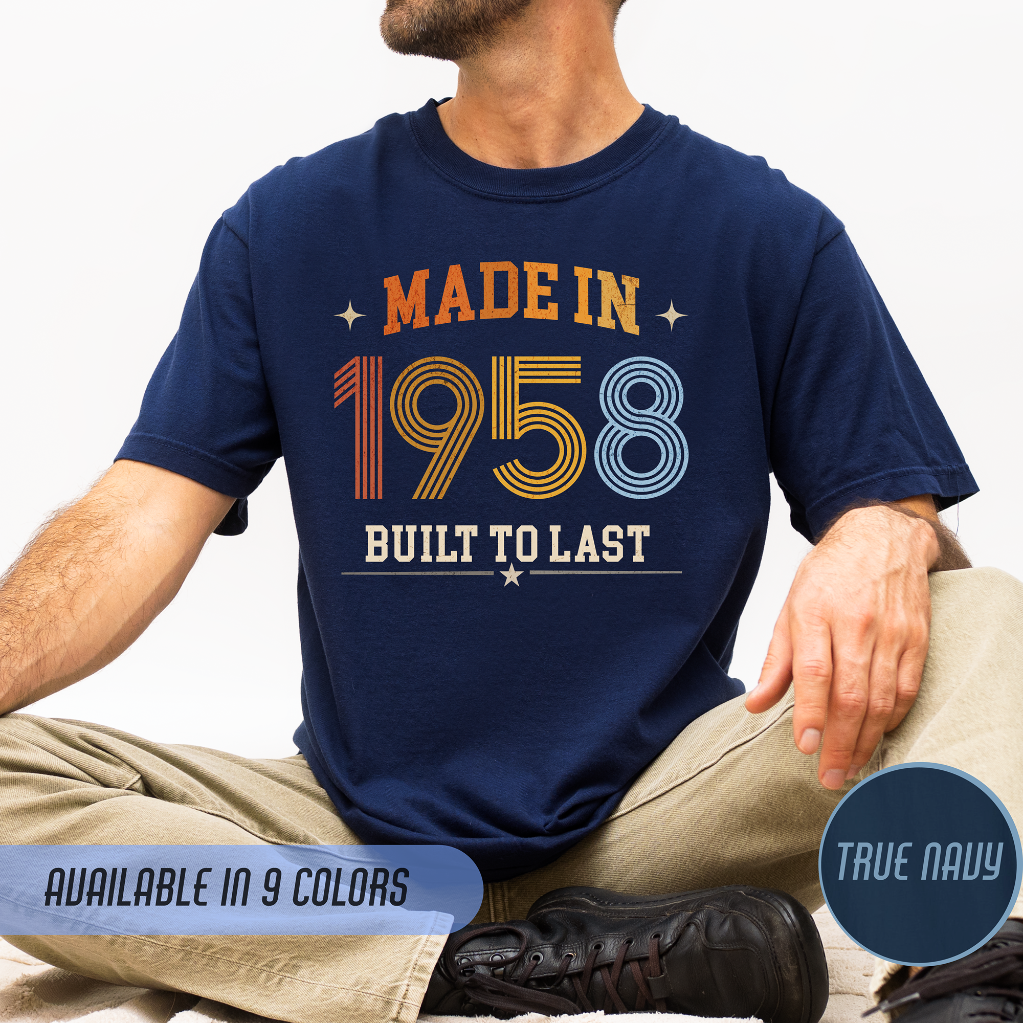 Made in 1958 T-Shirt – 68th Birthday Gift