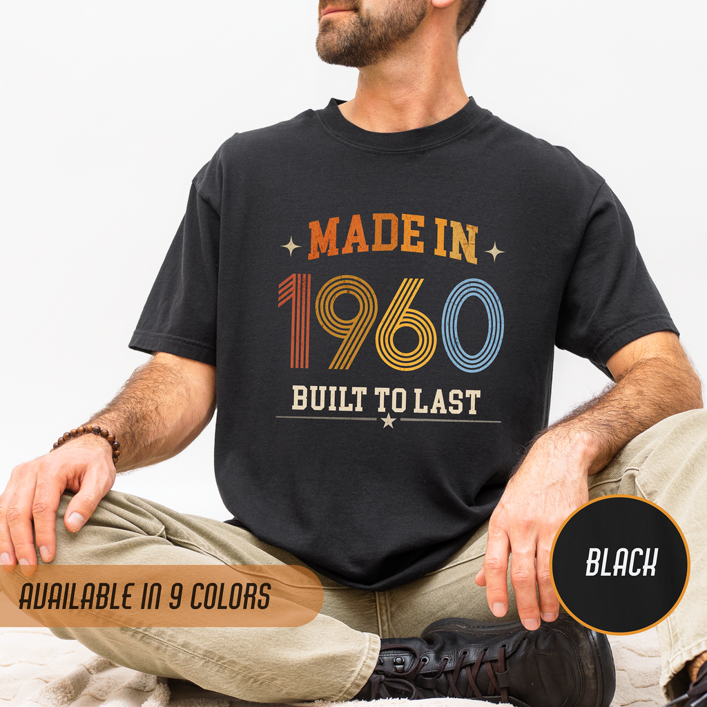 Made in 1960 T-Shirt – 66th Birthday Gift