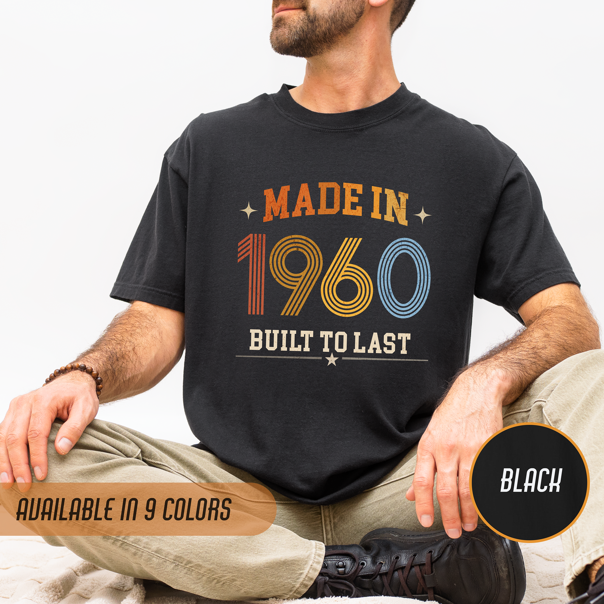 Made in 1960 T-Shirt – 66th Birthday Gift