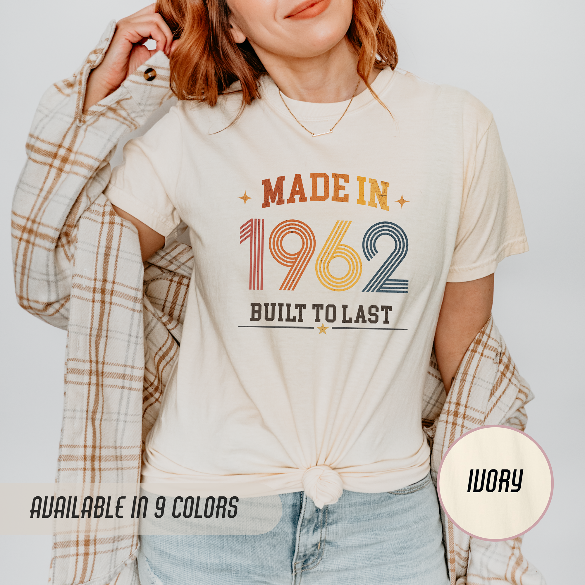 Made in 1962 T-Shirt – 64th Birthday Gift