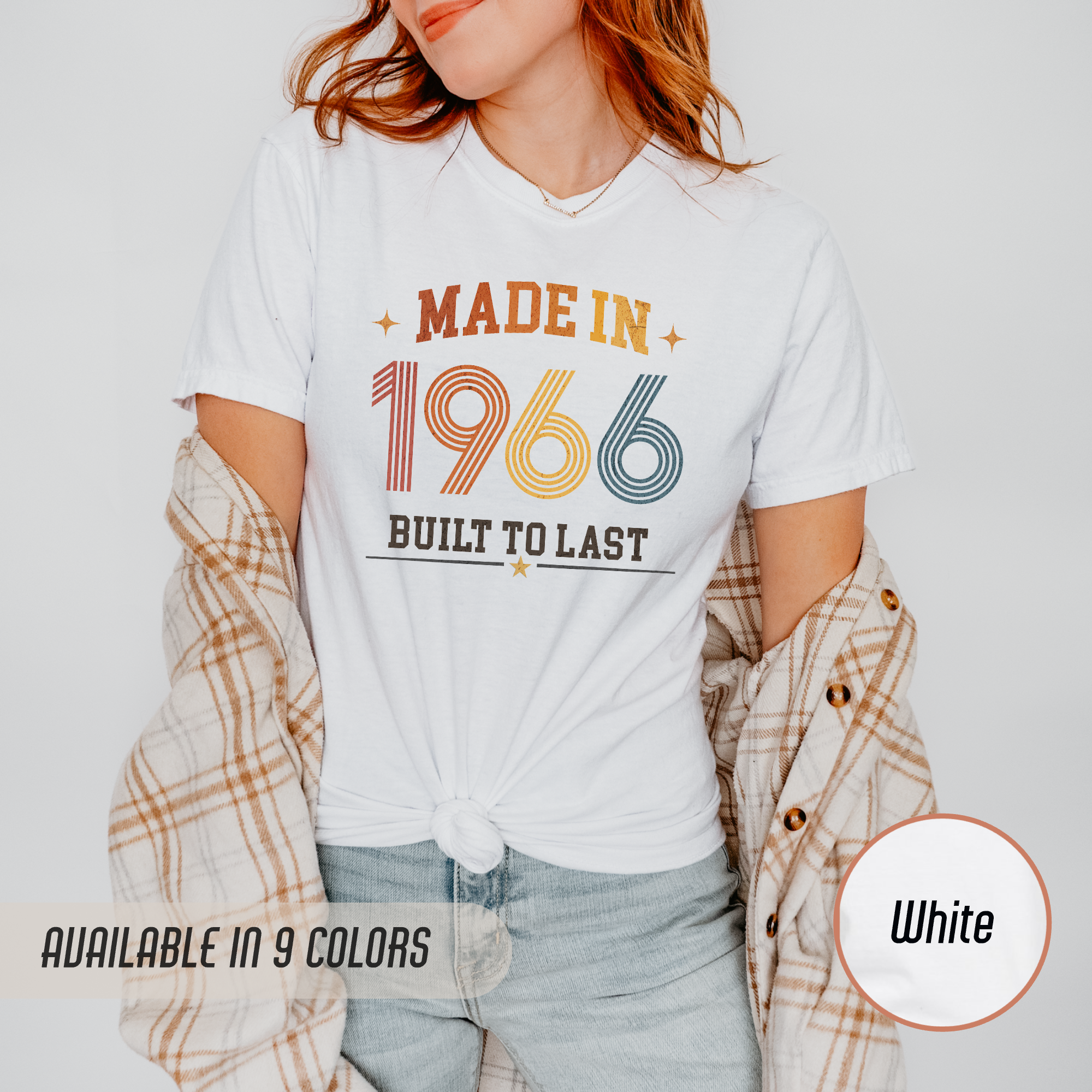 Made in 1966 T-Shirt – 60th Birthday Gift