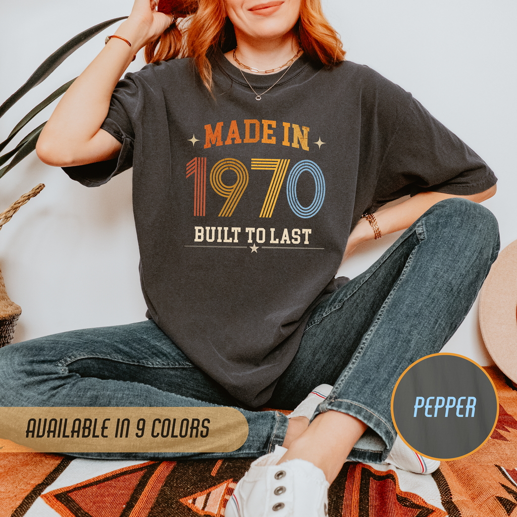 Made in 1970 T-Shirt – 56th Birthday Gift