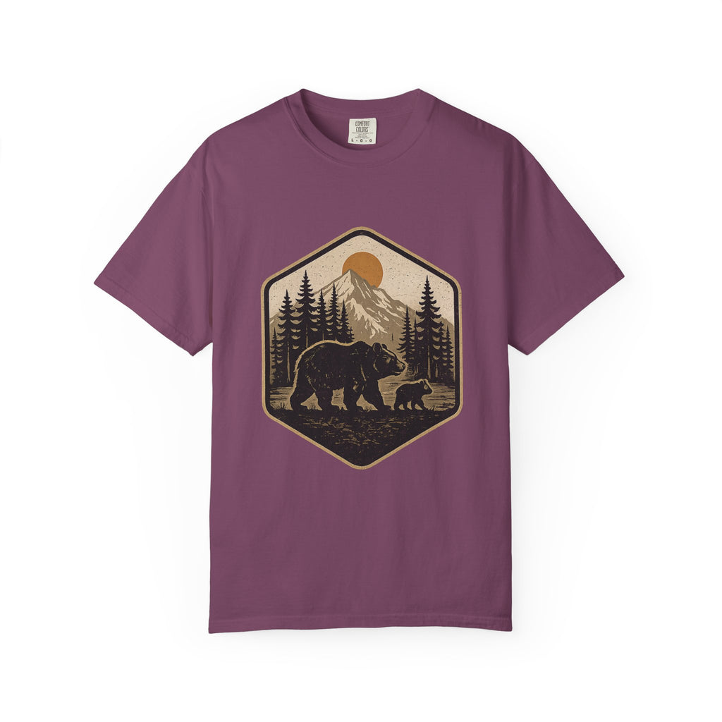 Vintage Bear – National Park Badge T-Shirt | Explorer Edition