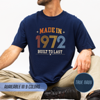 Made in 1972 – Birthday T-Shirt | Built to Last
