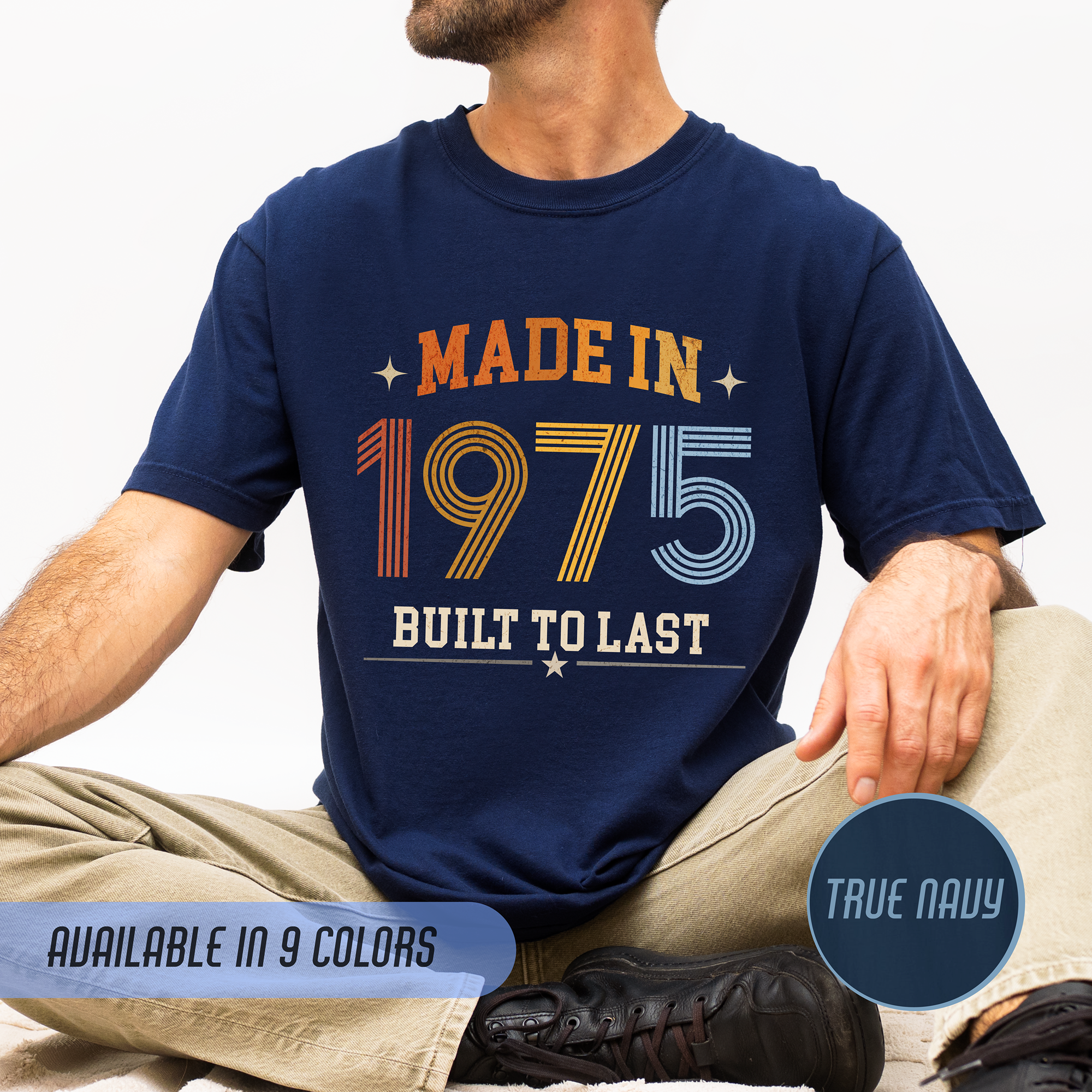 Made in 1975 T-Shirt – 51st Birthday Gift