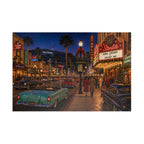 Meet Me Under the Christmas Lights – Retro Hollywood Christmas Art Puzzle