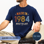 Made in 1984 – Birthday T-Shirt | Built to Last