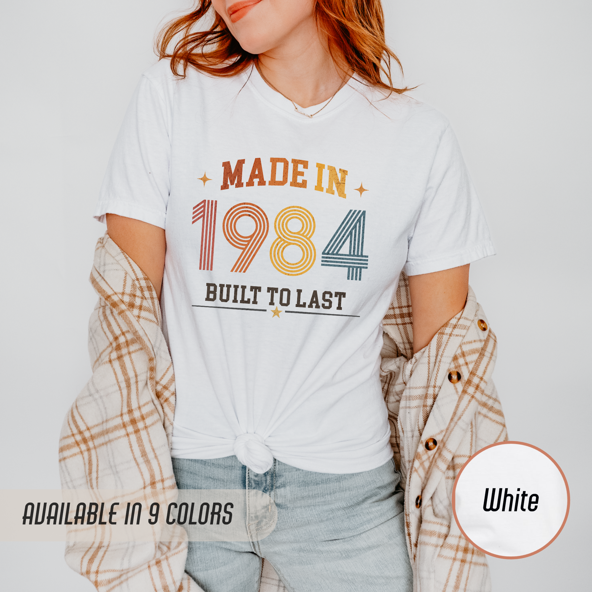 Made in 1984 T-Shirt – 42nd Birthday Gift