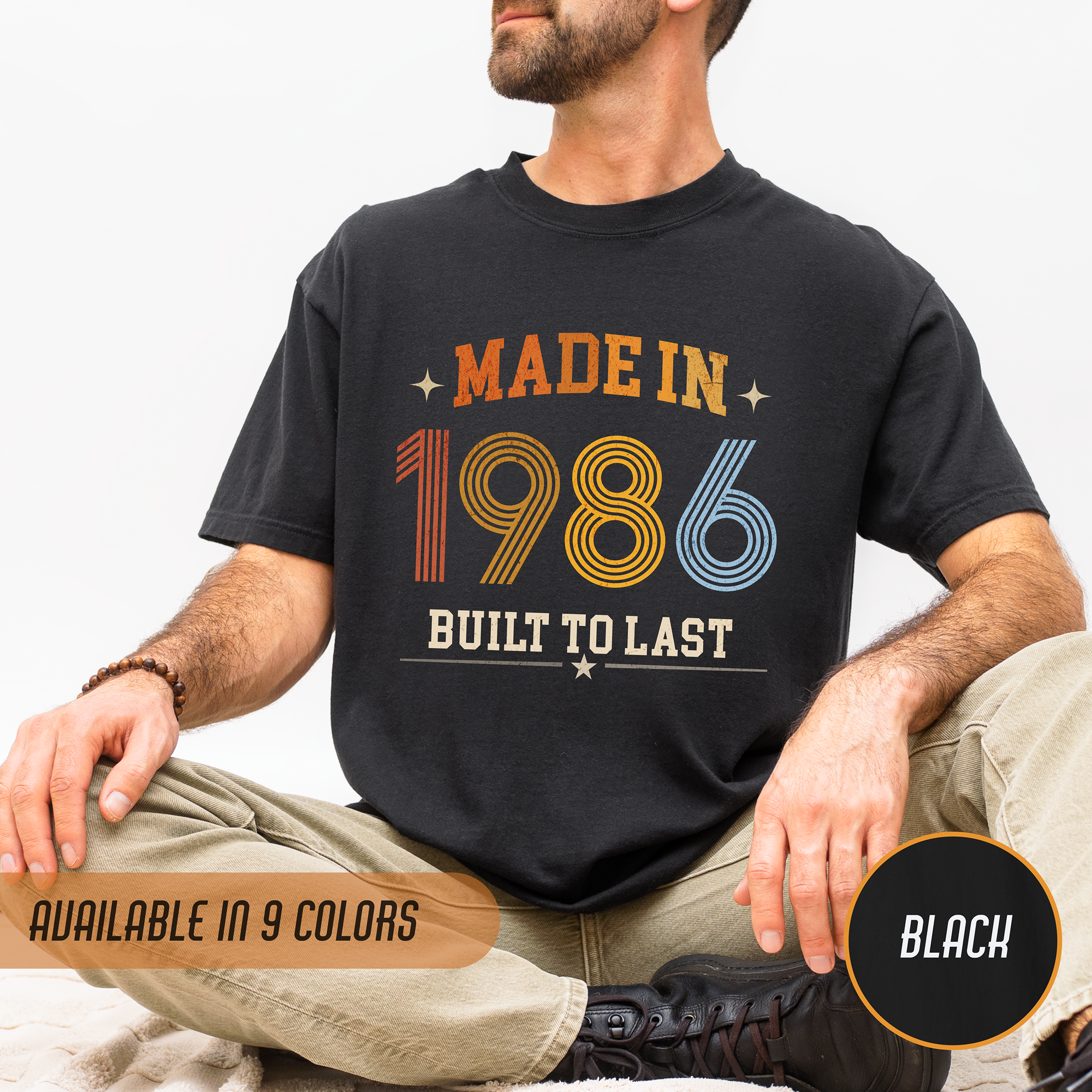 Made in 1986 T-Shirt – 40th Birthday Gift