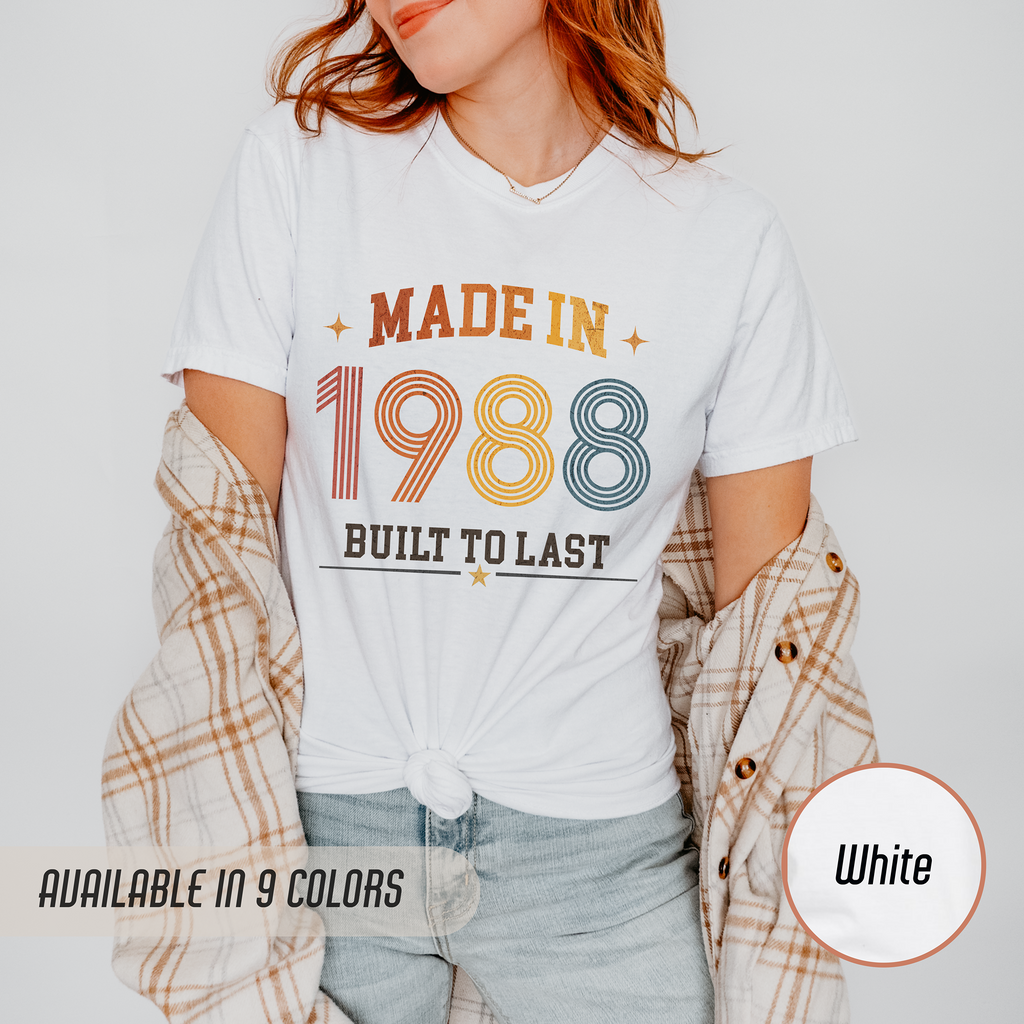 Made in 1988 T-Shirt – 38th Birthday Gift