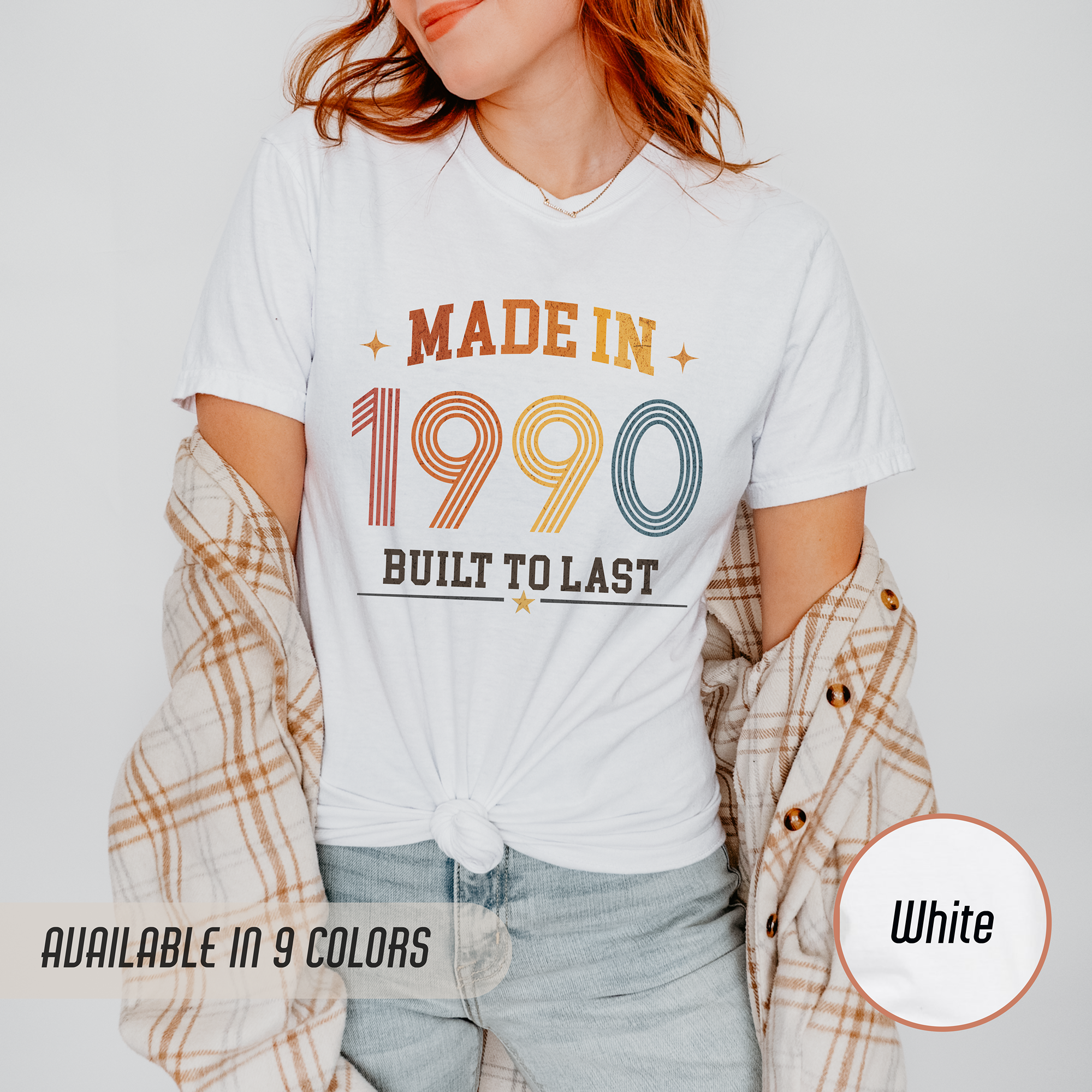 Made in 1990 T-Shirt – 36th Birthday Gift